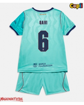Barcelona Paez Gavi #6 Echipament de Fotbal Replică 2026-27 Copii Treilea (+ Șorturi)